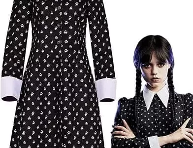 Disfraz-Miércoles-Addams